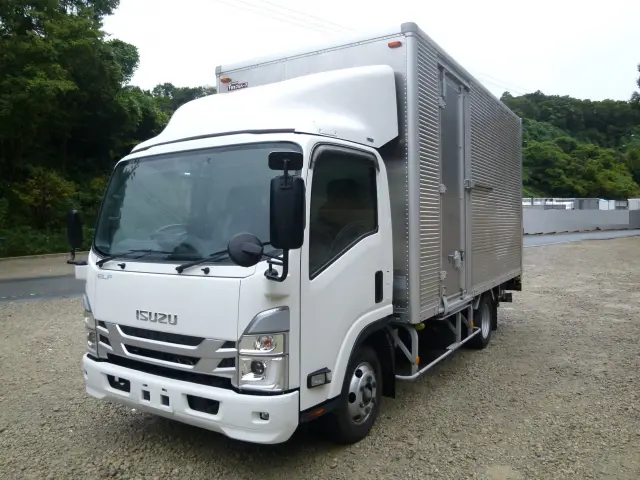 ☆いすゞ バン跳上PG ワイド ロング 入庫しました!!☆|いすゞ エルフ 2RG-NPR88AN(2WD)の写真1