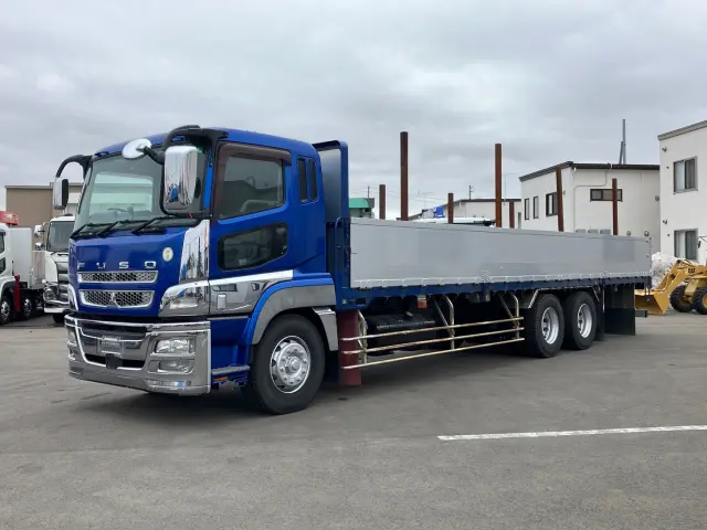 三菱 スーパーグレート QKG-FV54VZ(6x4)の写真1