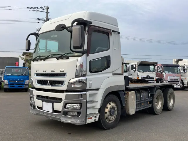 三菱 スーパーグレート QKG-FV60VJR(6x4)の写真1