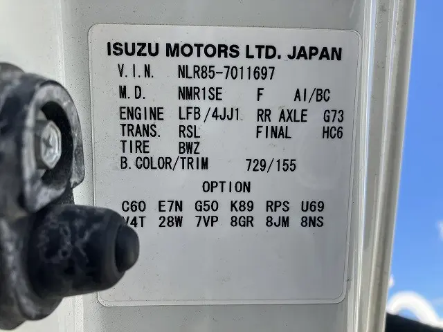 いすゞ エルフ TKG-NLR85N(2WD)の写真17