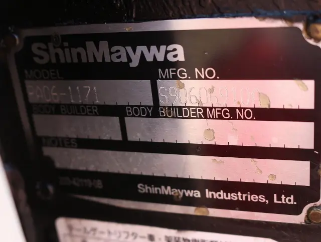 日野 デュトロ TPG-XZC605M(2WD)の写真9