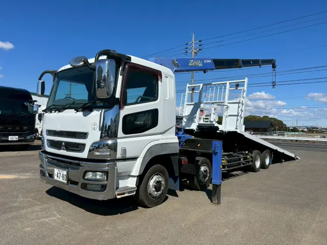 三菱 スーパーグレート QKG-FS50VZ(8x4)の写真1