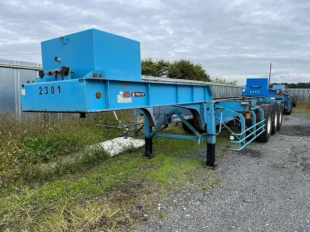 ★シングル引き・海上コンテナ輸送セミトレ★H21-東急・20ftコンテナセミトレーラー|東急 セミトレーラー TC32F6C3(未入力/関係無)の写真2