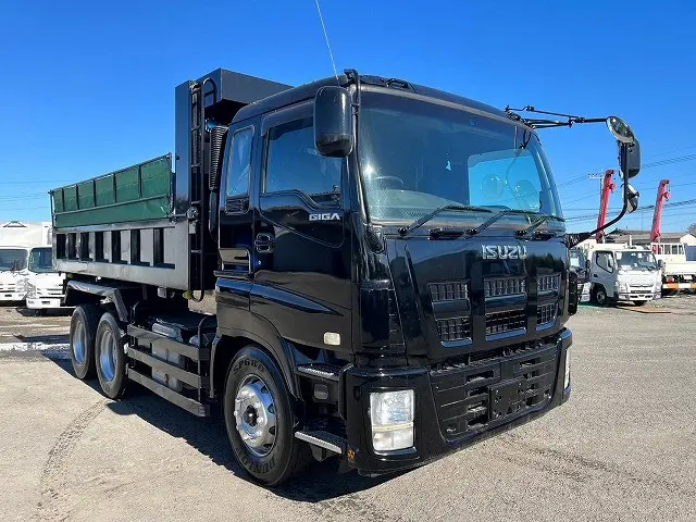 ★新明和製・ダンプ!★7速MT!★H25-ギガ・ダンプ|いすゞ ギガ QKG-CXZ77AT(6x4)の写真4