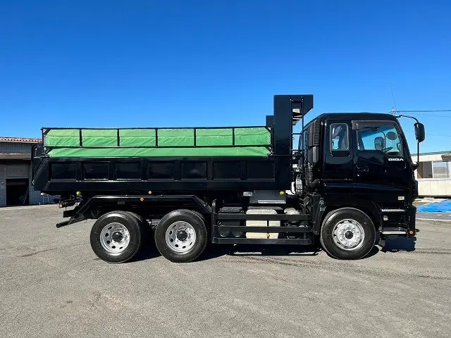 ★H25-ギガ・ダンプ★車検付!令和7年11月迄★3軸2デフ!★★|いすゞ ギガ QKG-CXZ77AT(6x4)の写真5