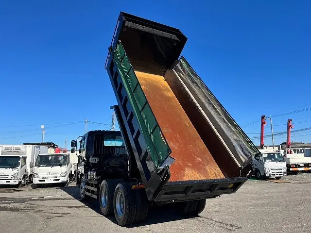★新明和製・ダンプ!★7速MT!★H25-ギガ・ダンプ|いすゞ ギガ QKG-CXZ77AT(6x4)の写真13