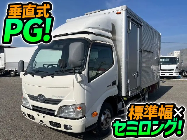 ★H26-デュトロ・アルミバンPG★垂直式パワーゲート！★5速MT車！★★|日野 デュトロ TKG-XZU645M(未入力/関係無)の写真1