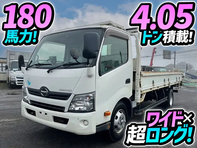 H25-デュトロ・平ボディ★4.05トン積載！★ワイド×5Mボディ！★|日野 デュトロ TKG-XZU720M(未入力/関係無)の写真1
