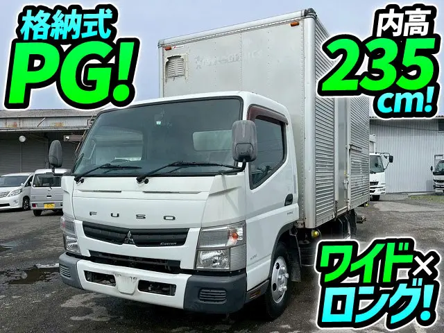 ★H23-キャンター・アルミバンPG★格納式パワーゲート！★左サイド扉！★|三菱 キャンター SKG-FEB50(未入力/関係無)の写真1