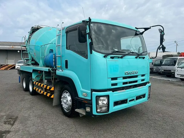 ★H26-増トンフォワード・コンクリートミキサー車★KYB製・8.9立米!★ワンオーナー!★★|いすゞ フォワード QDG-FVZ34U2(6x4)の写真4