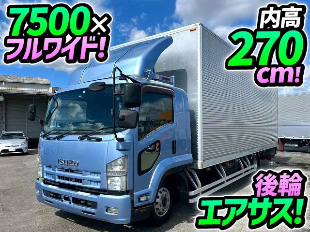 ★H25-フォワード・アルミバン★7500×フルワイド！★内高：270cm！★★|いすゞ フォワード TKG-FRR90T2(未入力/関係無)の写真1