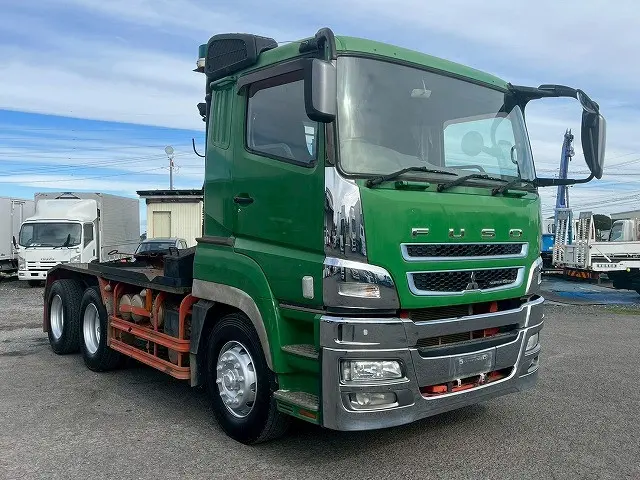 ★H27-スーパーグレート・トラクターヘッド★第五輪荷重：18トン！★2デフヘッド！★★|三菱 スーパーグレート QKG-FV60VJR改(6x4)の写真4