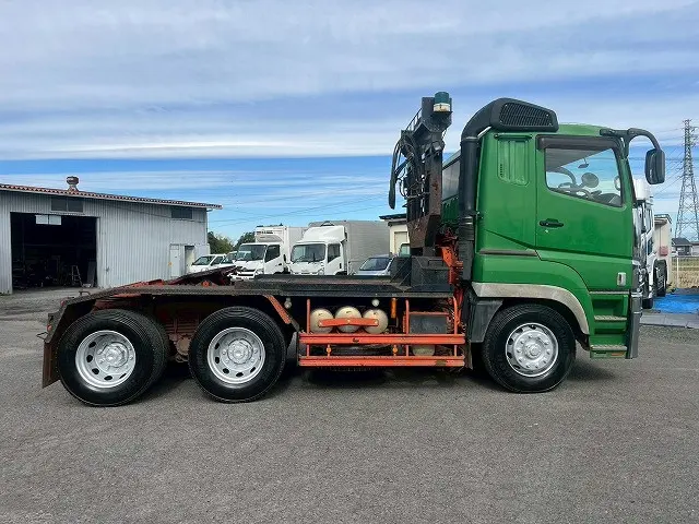 ★ポールトレーラー兼用！★ピンドルフック！★H27-スーパーグレート・トラクターヘッド|三菱 スーパーグレート QKG-FV60VJR改(6x4)の写真5