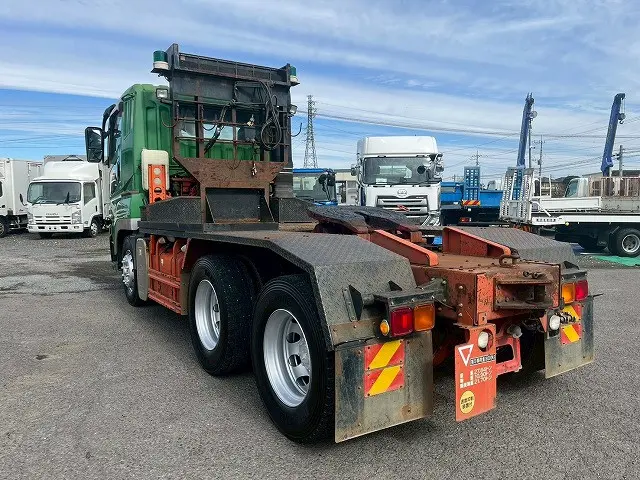 ★ポールトレーラー兼用！★ピンドルフック！★H27-スーパーグレート・トラクターヘッド|三菱 スーパーグレート QKG-FV60VJR改(6x4)の写真8