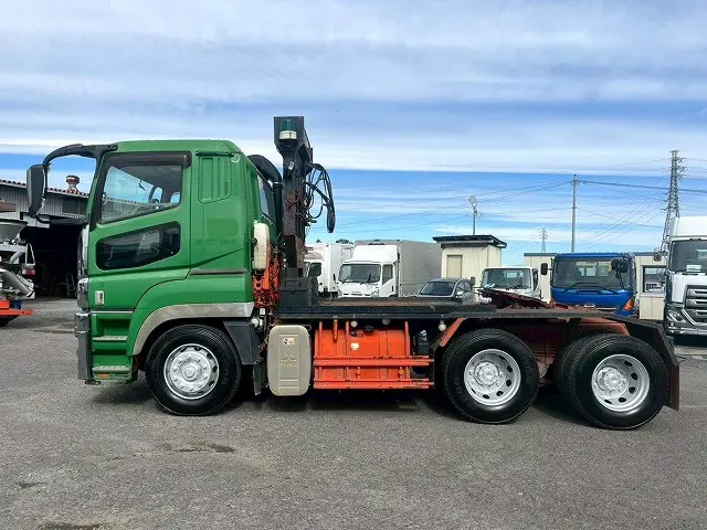 ★520馬力！★ハイキャブ！★ワンオーナー！★H27-スーパーグレート・トラクターヘッド|三菱 スーパーグレート QKG-FV60VJR改(6x4)の写真9