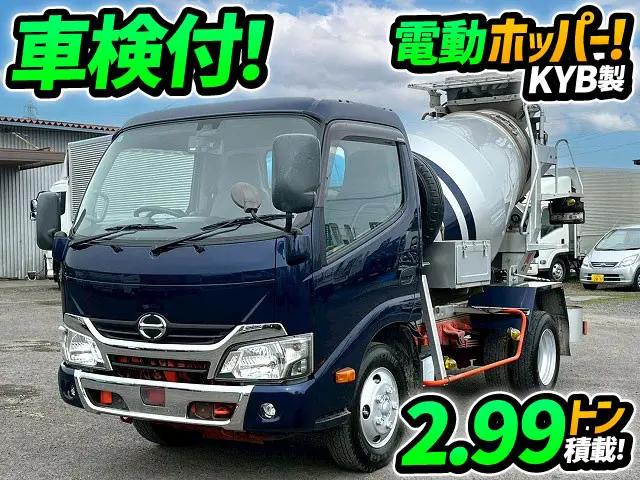 H30-デュトロ・コンクリートミキサー車★車検付！令和8年3月迄★2.99トン積載！★|日野 デュトロ TKG-XZU600E(未入力/関係無)の写真1