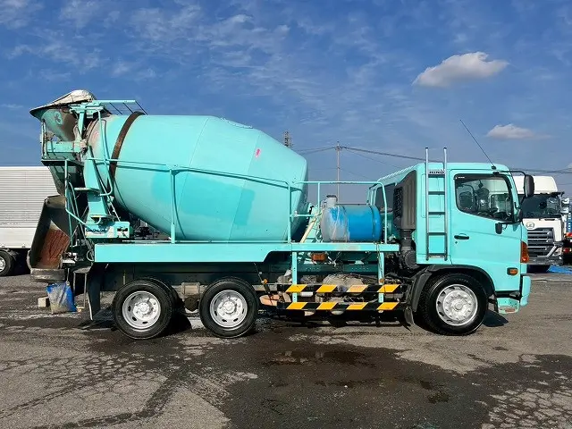 ★11トン積載！！★KYB製・8.9立米！★H27-増トンレンジャー・コンクリートミキサー車|日野 レンジャー LDG-GK8JKAA(6x4)の写真5