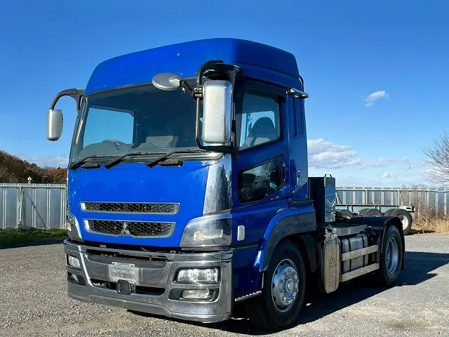 420馬力・ターボ！★後輪エアサス！★H26-スーパーグレート・トラクターヘッド|三菱 スーパーグレート QKG-FP54VER(未入力/関係無)の写真2