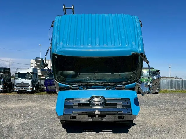 電動ホッパー!★7速M/T★リターダ!★H25-プロフィア・コンクリートミキサー車|日野 プロフィア QKG-FS1AKAA(6x4)の写真3