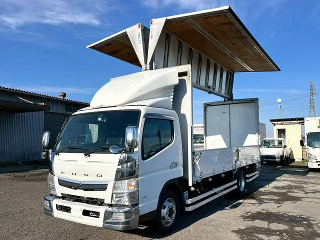 ★ワイド×5Mボディ!★5速MT車!★H29-キャンター・アルミウイング|三菱 キャンター TPG-FEB90(未入力/関係無)の写真2