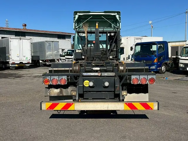 H27-ギガ・脱着装置付コンテナ専用車★車検付!令和8年6月迄★10.9トン積載|いすゞ ギガ QKG-CYZ77AM(6x4)の写真7