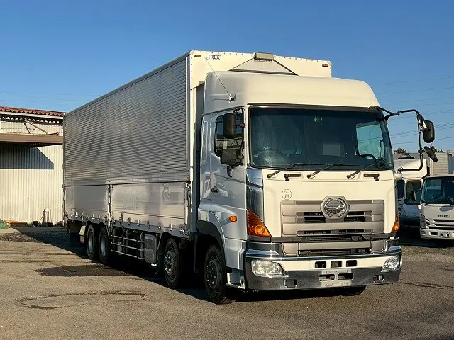 H23-プロフィア・アルミウイング★ハイルーフ！★8×4！★4軸低床2デフ！|日野 プロフィア LKG-FW1EXBG(8x4)の写真4