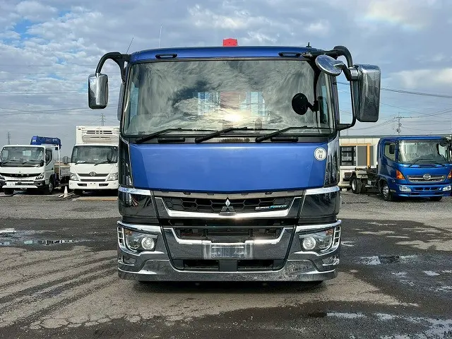 ★8×4★4軸低床2デフ！★後輪エアサス！H29-スーパーグレート・4段クレーン|三菱 スーパーグレート 2PG-FS74HZ(8x4)の写真2