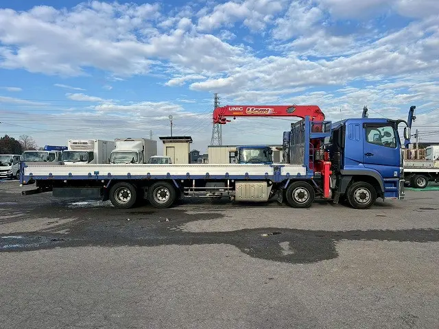 ★8×4★4軸低床2デフ！★後輪エアサス！H29-スーパーグレート・4段クレーン|三菱 スーパーグレート 2PG-FS74HZ(8x4)の写真5