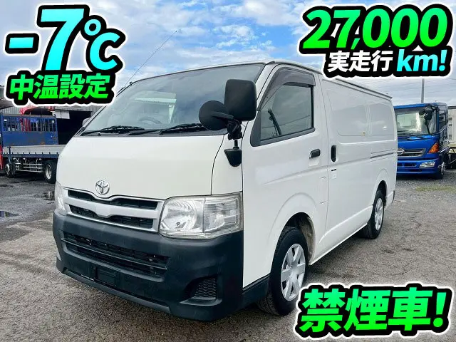 H25-レジアスエース・冷蔵冷凍車★デンソー製！★-7℃中温設定！|トヨタ ハイエースレジアス CBF-TRH200V(未入力/関係無)の写真1