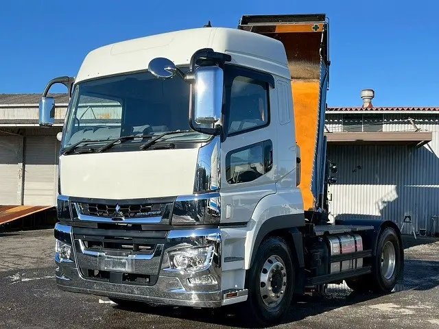 第5輪：11.5トン！★後輪エアサス！R5-スーパーグレート・トラクターヘッド|三菱 スーパーグレート 2PG-FP74HER(未入力/関係無)の写真2