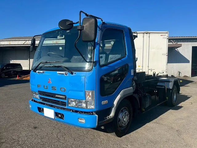 ★パワーローダー！★シングルホイスト！H15-ファイター・脱着装置付コンテナ専用車|三菱 ファイター KK-FK71HE(未入力/関係無)の写真3