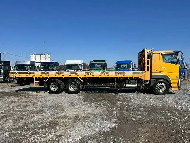 後輪エアサス！9500ボディ！H25-スーパーグレート・平ボディ|三菱 スーパーグレート QKG-FU54VZ(6x2)の写真5