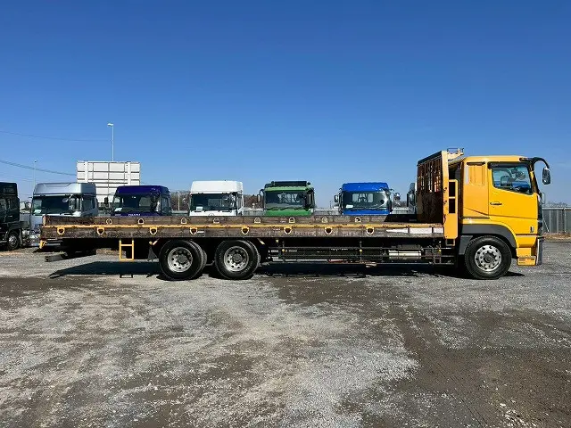 後輪エアサス！9500ボディ！H25-スーパーグレート・平ボディ|三菱 スーパーグレート QKG-FU54VZ(6x2)の写真11