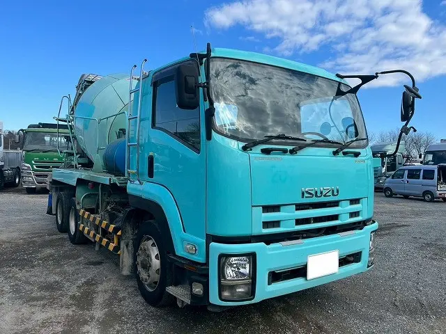 H26-増トンフォワード・コンクリートミキサー車 車検付！令和8年9月迄★11トン積載|いすゞ フォワード QDG-FVZ34U2(6x4)の写真4