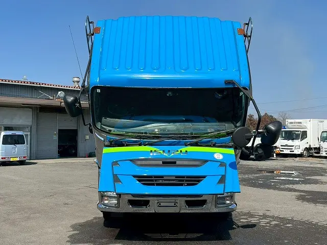 12.9トン積載!4軸低床2デフ!板サス!H29-ギガ・セルフローダー|いすゞ ギガ QKG-CYH77B(8x4)の写真3