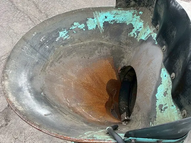 6×4!3軸2デフ!電動ホッパー!H27-増トンフォワード・コンクリートミキサー車|いすゞ フォワード QDG-FVZ34U2(6x4)の写真12