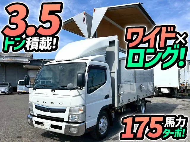 H30-キャンター・アルミウイング★3.5トン積載！ワイド×ロング|三菱 キャンター TPG-FEB80(未入力/関係無)の写真1