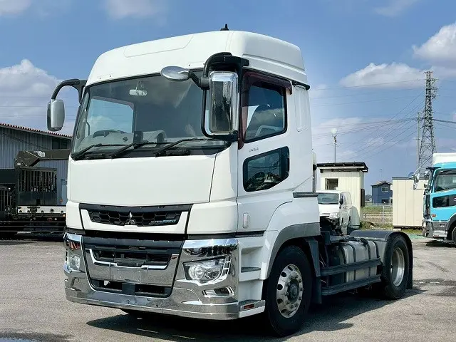 428馬力ターボ!後輪エアサス!H30-スーパーグレート・トラクターヘッド|三菱 スーパーグレート 2RG-FP74HDR(未入力/関係無)の写真2