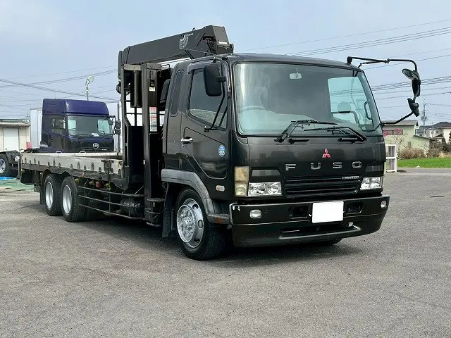 H15-増トンファイター・4段セルフクレーン★ワンオーナー！6×4！3軸2デフ|三菱 ファイター KL-FQ61FN(6x4)の写真4