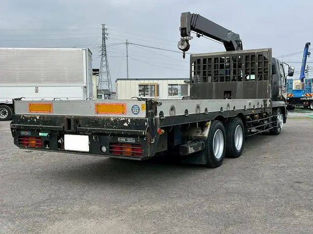 ウインチ付！重機運搬車！6速MT！H15-増トンファイター・4段セルフクレーン|三菱 ファイター KL-FQ61FN(6x4)の写真6