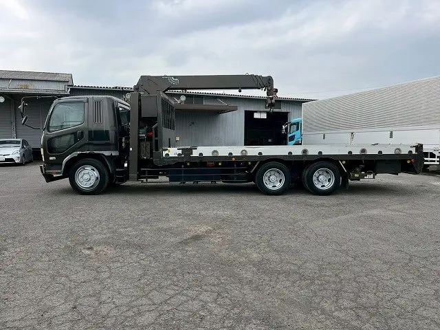 ウインチ付！重機運搬車！6速MT！H15-増トンファイター・4段セルフクレーン|三菱 ファイター KL-FQ61FN(6x4)の写真9