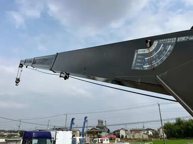 ウインチ付！重機運搬車！6速MT！H15-増トンファイター・4段セルフクレーン|三菱 ファイター KL-FQ61FN(6x4)の写真12