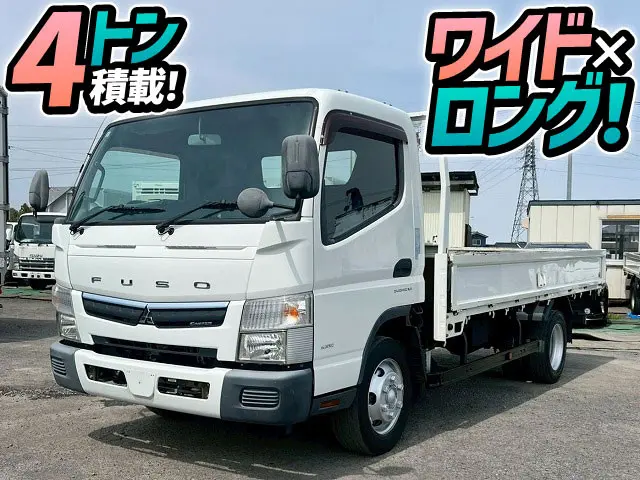 H28-キャンター・平ボディ★4トン積載！ワイド×ロング|三菱 キャンター TPG-FEB80(未入力/関係無)の写真1