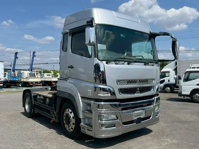 H23-スーパーグレート・トラクターヘッド★海コン緩和時：11トン！460馬力|三菱 スーパーグレート LKG-FP54VDR(未入力/関係無)の写真4