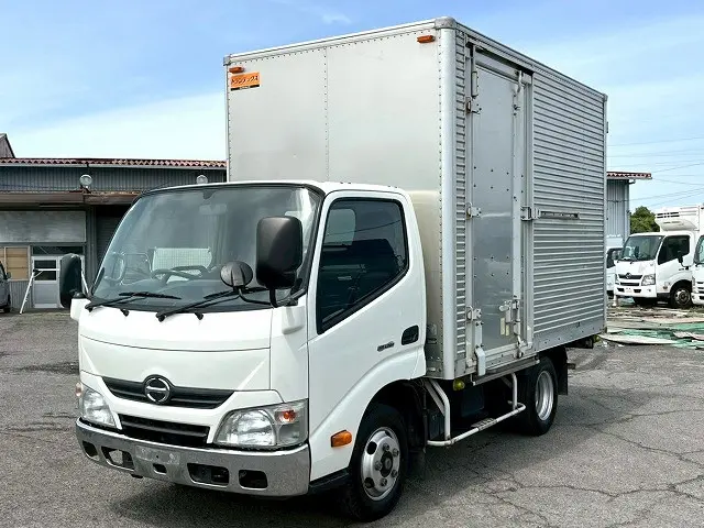 内高：212cm！ラッシング×2段！H27-デュトロ・アルミバン|日野 デュトロ TKG-XZC605M(未入力/関係無)の写真2