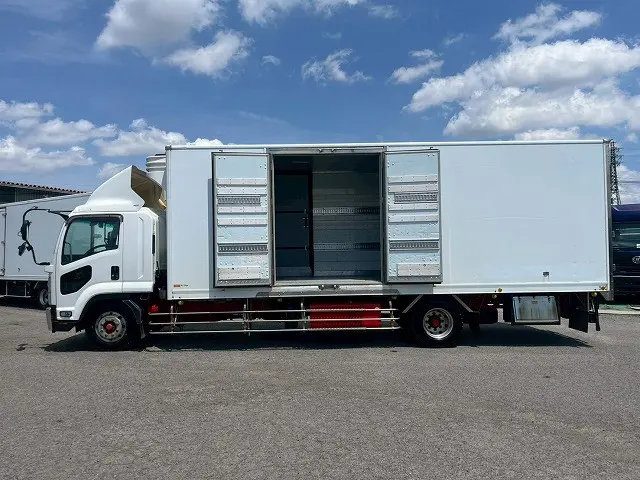 7300×フルワイド!左サイド観音扉!H28-増トンフォワード・冷蔵冷凍車|いすゞ フォワード QPG-FTR34S2(未入力/関係無)の写真9