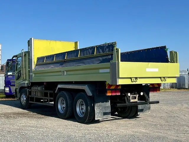 9.9トン積載！永久磁石式リターダ！H26-スーパーグレート・ロングダンプ|三菱 スーパーグレート QKG-FV50VY(6x4)の写真9