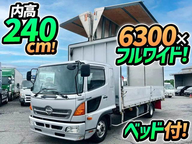H25-レンジャー・アルミウイング★3.05トン積載!6300×フルワイド|日野 レンジャー TKG-FD9JLAA(未入力/関係無)の写真1