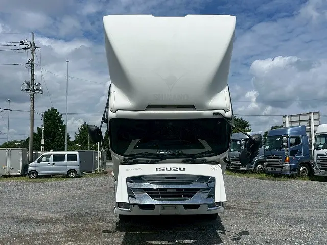 7速マニュアル 380馬力 H29-ギガ・アルミウイング|いすゞ ギガ 2PG-CYJ77C(8x4)の写真3