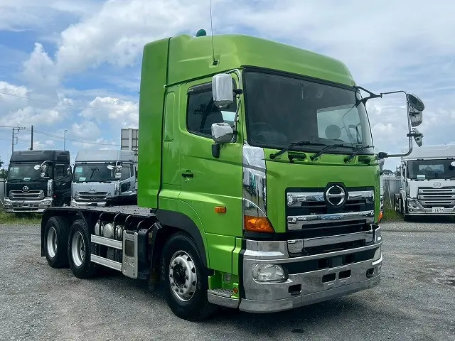 H27-プロフィア・トラクターヘッド 第五輪荷重20トン 520馬力|日野 プロフィア QDG-SS1EKDA(6x4)の写真4